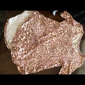 Maurices 24/7 soft leopard top
